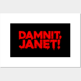 Damnit, Janet! Posters and Art